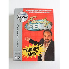 يقول استطلاع Family Feud أن لعبة DVD