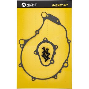 NICHE Crankcase Gasket Starter Clutch Screw Set for Yamaha Raptor 660R 5LP-15451-00-00 5LP-15462-00-00