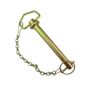 1PC Hitch Pin with Chain Accessories for Tractors, 1 by 6-1/4-Inch