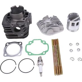 Cylinder Rebuild Engine Top End Kit Compatible for Polaris Sportsman Predator Scrambler 90