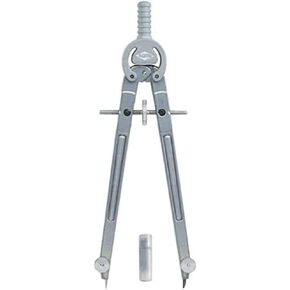 Alvin, Bow Compass, Geometry, Precision and Drafting Compass, Center Wheel Spindle - 6 Inches