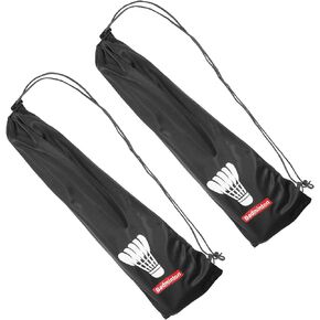 PATIKIL Badminton Racquet Cover Bag Soft Badminton Racket Pouch Velvet Lining with Drawstring Durable Lightweight for Badminton Player