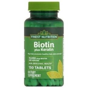 ZZP Finest Nutrition Biotin + Keratin 150 Tablets