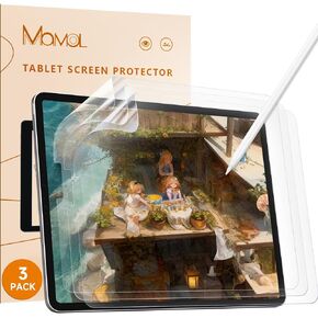 Mamol [3 عبوات] واقي شاشة ورقي لجهاز iPad الجيل العاشر 10.9 بوصة 2022، اكتب وارسم مثل الورق، مرشح شاشة مضاد للوهج لجهاز iPad 10.9 بوصة، عالي الحساسية/خالي من الفقاعات
