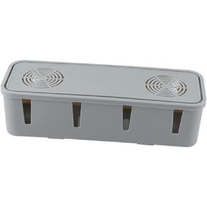 Desktop Power Strip Power Supply Cables Pink Desk Organizer Cord Box Cord Organizer Case Cord Cover Pink Storage Box Socket Take-up Box Charger Cable PC Cables Cable