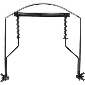 Harmonica Holder, Durable Adjustable Metal 10 Holes Harmonica Neck Holder Rack Support Accessory for Soporte Armonica