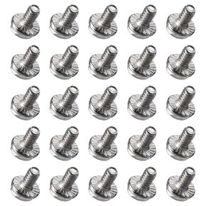 MECCANIXITY 500pcs #6-32x6 Hex Laptop Notebook Screws Assortment Kit Computer Replacement for Laptop Computer SSD Repair,Silver