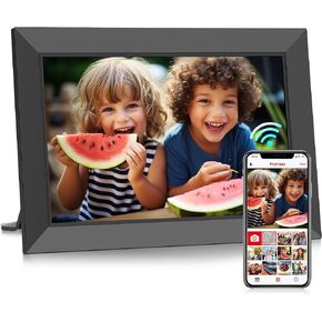 Frameo 10.1 Inch WiFi Digital Picture Frame, Smart Photo Frame Electronic Slideshow, 32GB Storage Auto-Rotate Desk/Wall Display, Share Photos/Videos from Phone via Frameo APP, Gifts for Mom (4 Pack)