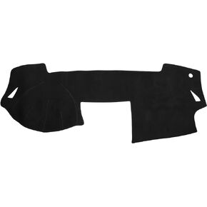X AUTOHAUX Car Dashboard Cover Non-Slip Faux Suede Dash Board Protector Cover Mat for Mazda 6 2009-2012 Black