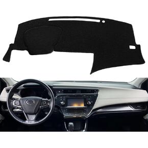 Dash Cover Mat Custom Fit for Toyota Avalon 2005 2006 2007 2008 2009 2010 with Cutout for Speaker, Dashboard Cover Pad Carpet Protector F101 (05-10 Beige)