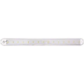 Grote 60581 Clear LED Slimlite Courtesy Light, White