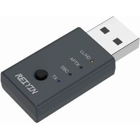 WT-HD06 aptx HD Audio Adapter Bluetooth 5.0 Transmitter USB Wireless Sound Card Gray