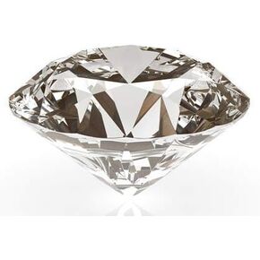 2" / 60 mm Clear Diamond Shaped Glass Crystal Paperweight – Home Office Decor & Wedding Favors Centerpieces Decoration with Gift Box