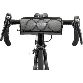 ROCKBROS ROAD TO SKY Bike Handlebar Bag Bicycle Front Bag Bag Storage Bag Lightweight & Sturdy Bicycle Handlebar bag for Road Mountain Bike 2L,Black