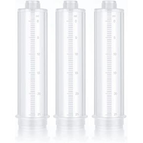 3Pcs tubes for 25ml cartridge filling machine