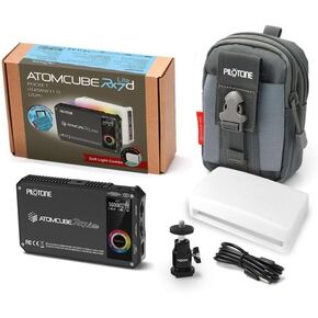 مصباح Atomcube RX7L 18W 5.9 بوصة جيب RGBWW LED (مع ناشر) - شبكة جديدة، التحكم في التطبيق حتى 65535 جهازًا، 15 سيناريو محدد مسبقًا، 5 FX مخصص، 2500K~8500K، CRI95+، TLCI99 in Kuwait