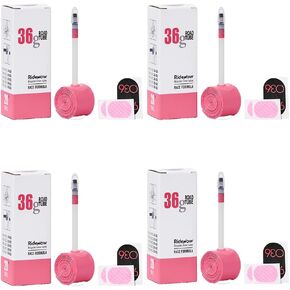 RIDENOW 4 Pack TPU Inner Tube 700C x 18-32C / 32-47C (ALLRoad & Gravel) / 650B / 650C / 520, Presta Valve, Lightweight 36g