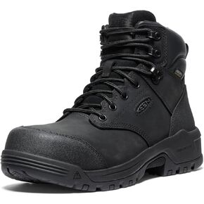 KEEN Utility Men's Evanston 6inch Composite Toe Waterproof Leather Durable Construction Work Boots