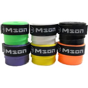 MSON Tennis Racket Overgrip Tape -Pack of 10 - Comfortable Feel Durable & Non-Slip Tennis Racket Grip Tape High Performance