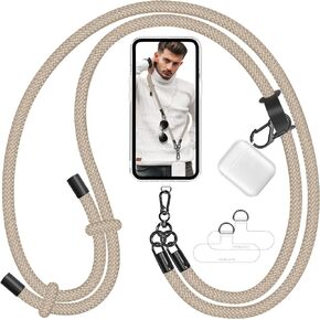 Cell Phone Lanyard Crossbody Strap Phone Case Neck Strap with Phone Patches Lanyard phone holder For Most Phone