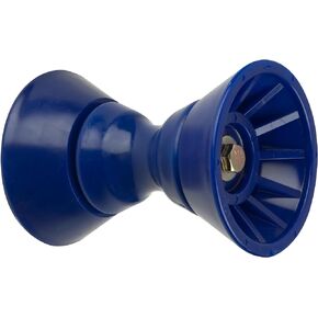 29331 Bow Bell Roller Assembly - Durable Marine Tool - 4" Wide - 1/2" Shaft - Blue