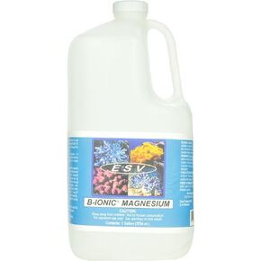 B-Ionic Magnesium for Coral Reef Salt Water Aquariums, 1 Gallon