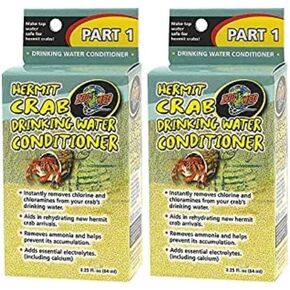 Zoo Med Hermit Crab Drinking Water Conditioner (2 Pack)