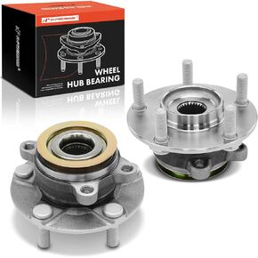 A-Premium 2 x Front Wheel Bearing and Hub Assembly with 5-Lug Compatible with Nissan Rogue 2008-2013, Rogue Select 2014-2015, Sentra 2007-2012