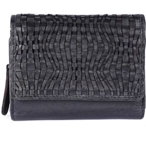 Premium Genuine Leather Women's Wallet: RFID Blocking, Multiple Card Slots, Zipper Pocket - Stylish & Durable - Perfect for Everyday Use (VL-408-Brown)