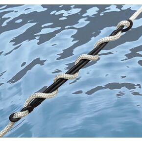 Everett Easy Snubber Boat Mooring Snubber for Dock Line 2 Pack