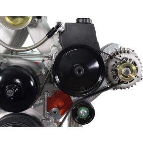 High Mount Camaro Spacing LS1 Power Steering Alternator Bracket Kit 551577-2 LM7 LR4 LQ4 LS6 L59 LQ9 LM4 L33 LS2 LH6 L92 L76 LY2 LY5 LY6 LC9 LFA LH8 LMG LS3 L98 L9H L20 L94 LZ1 L99 L96 LC8 L77
