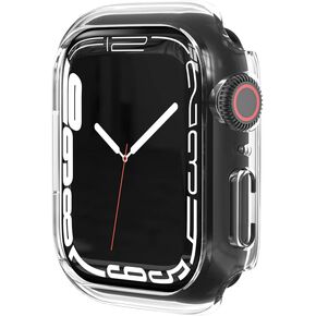 Compatible for Apple Watch Case 45mm,Hard PC Case Frame Anti-Scratch Bumper Protective Cover for Apple Watch Series 8 for Apple Watch Series 7,Light Blue