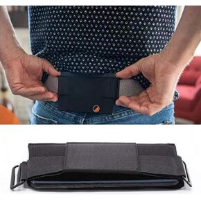 Zerone Pouch Invisible Wallet,Unisex Invisible Sports Waist Bag for Women Men Ultra-Light Pouch for Key Card Phone 2023 NEW（M: 155mm）