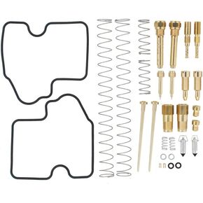 MOTOKU Pack of 2 Carburetor Rebuild Carb Repair Kit for Kawasaki Brute Force 650 KVF650 KVF650D KVF650E 4x4, Prairie 650 KVF650A KVF650B, Prairie 700 KVF700A KVF700B KVF700D 4x4 ATV