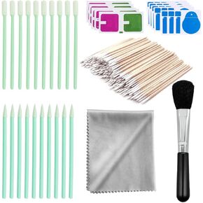 Cell Phone Cleaning Kit, 132 Pieces Speaker Cleaner for iPhone, Charging Port Cleaning Tool, Electronic Cleaning kit, Compatible with Airpods Earbuds Camera USB C Port ipad MacBook and Android Devices