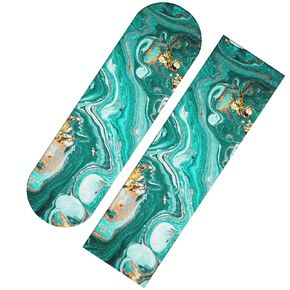 Cool Men Skateboard Grip Tape Sheet 33 X 9 Inch Sandpaper for Rollerboard Longboard Griptape Bubble Free Longboard Grip Tape Moon