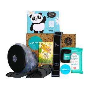 NO BS Knee Care Package - Things You Need After Knee/ACL Surgery - After Surgery Must Haves, like a Cast Covers For Shower Leg, Knee Compression Sleeve, Stretch Bands For Exercise