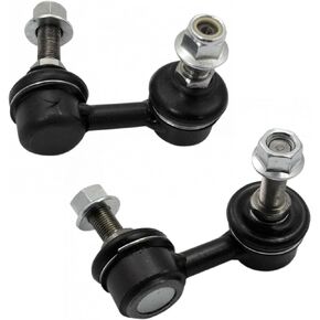 TRQ Front Stabilizer Sway Bar End Link Pair Driver Side Compatible with G35 G37 Q50 Q70 AWD