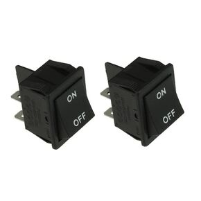 مفتاح تشغيل وإيقاف لشفرة الحلاقة MX500 MX650 (عبوتان) - مفتاح تشغيل/إيقاف تشغيل KCD2 ذو 4 شقوق لشفرة الحلاقة MX350، وشفرات الحلاقة الترابية الرباعية، وجيب الحلاقة، وكوري، وسكوتر إيزيب، والدراجات الكهربائية، وسكوتر الغاز، ولعبة الركوب in Kuwait