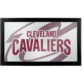 Trademark Gameroom NBA1500-CC2 NBA Framed Logo Mirror - Fade - Cleveland Cavaliers