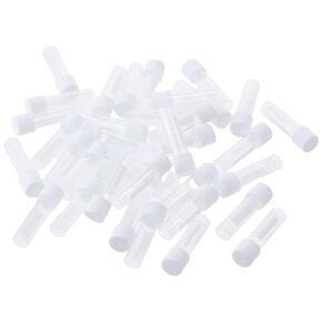 FEIYING 100pcs 2ml Cryogenic Vials,Graduated Plastic Cryovial Cryogenic Vial,Ink Sample Vial for Laboratory School