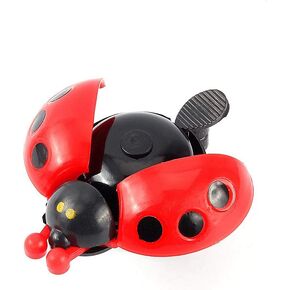 Bike Bell, High Grade Plastic Bicycle Bell Shape Cute Ladybug Bicycle Bell for Children Bike Bicycle and Spare Parts