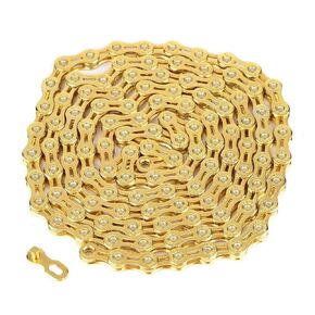 Sram 11 Speed Chain,11 Speed Bike Chain,Ultralight Hollow Out Chain 116 Links Replacement Parts for Fixed Gear Road Bikes ycles