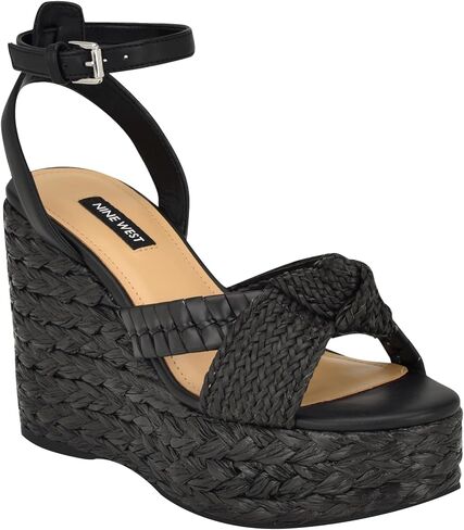 Nine West Women's Eaden Wedge Sandal in Saudi Arabia