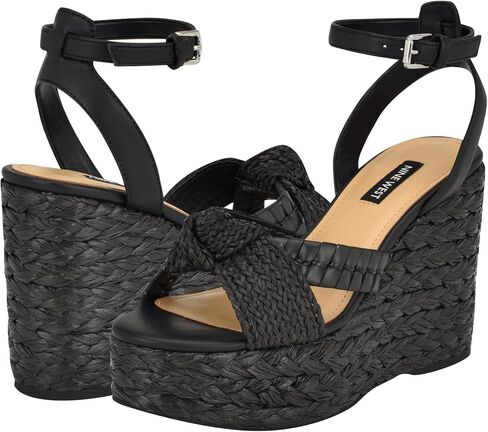 Nine West Women's Eaden Wedge Sandal in Saudi Arabia