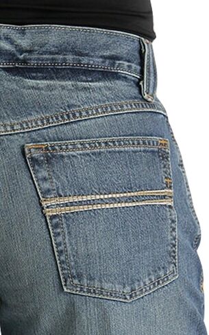 Cinch Men's Carter Relaxed Fit Jean, Medium Stone Wash, 32W x 32L in Saudi Arabia