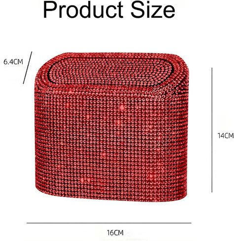 Car Trash Can Bin with Lid Small Leakproof Mini Vehicle Trash Bin Glitter Trash Bags Garbage Dustbin Organizer Container with a Ticket Clip,a Start Engine Circle,2 Hooks(Sliver) in Saudi Arabia
