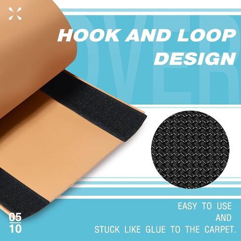 PVC Floor Cord Cover for Office Carpet 6" W X 10’L Cable Cover PVC Cord Wire Cover Under Desk Cable Grip Strip Hold Cords in Place for Power Cords Audio Cables Coaxial Cable (Gray) in Saudi Arabia