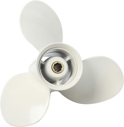 NovelBee سبائك الألومنيوم قارب المروحة لياماها 9.9-15 HP محرك خارجي (9 1/4x10-J) in Saudi Arabia