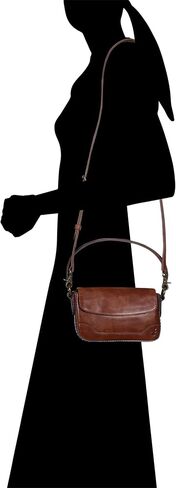 Frye Melissa Mini Flap, Cognac in Saudi Arabia